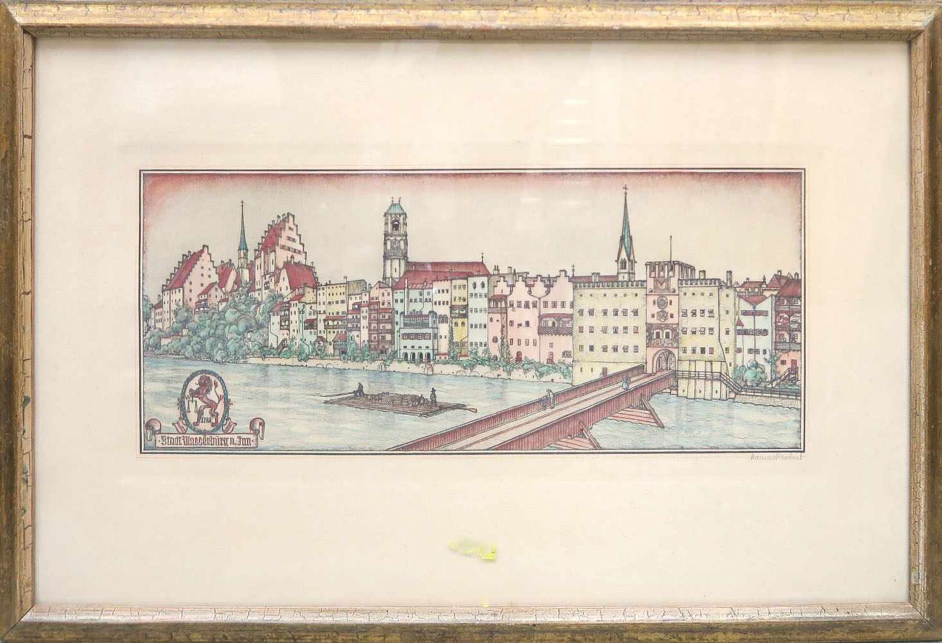 Rischert, Johann (Hannes) 1901 München - 1984 Diessen a. Ammersee Passau / Würzburg / Wasserburg / - Bild 4 aus 12