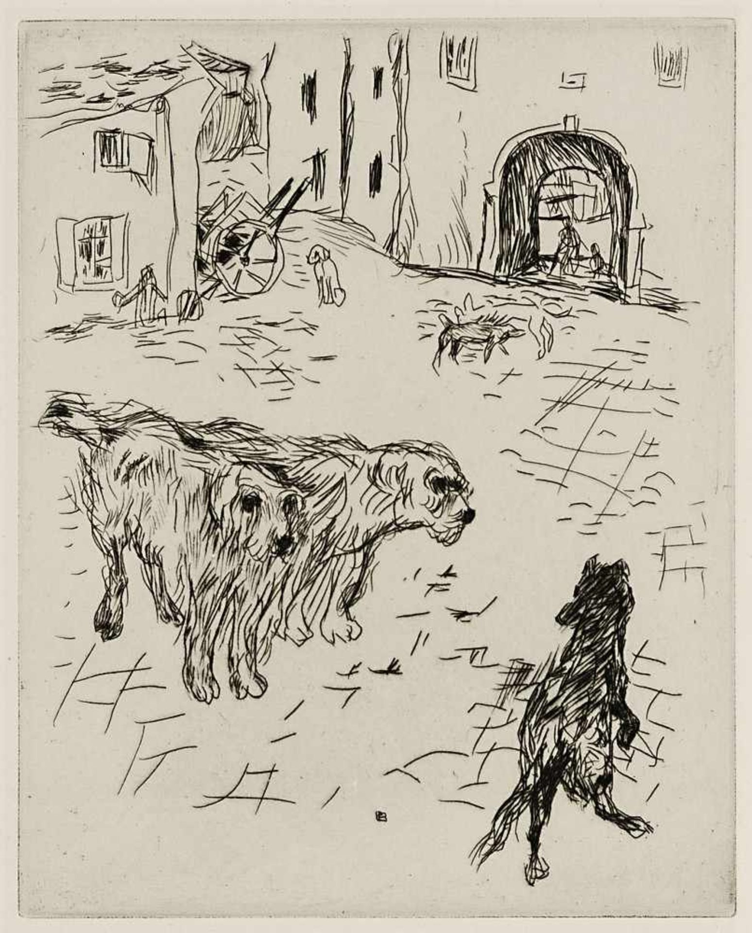 Bonnard, Pierre1867 Fontenay-aux-Roses - 1947 Le CannetIllustration zu: Octave Mirbeau "Dingo"