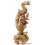 FabelwesenChina, wohl Song-Dynastie, 960-1.280 n. Chr. oder späterPhönixvogel mit Drachenkopf auf
