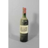 Château Lafite-RothschildPauillacEine Flasche von 1964, rote Kapsel. - Stark verschmutzt, Etikett