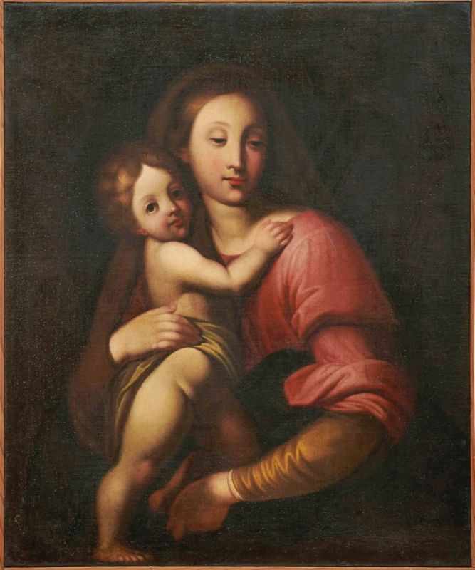 Salvi, Giovanni Battista (gen. Il Sassoferrato) - NachfolgerMadonna mit KindRömische Schule des
