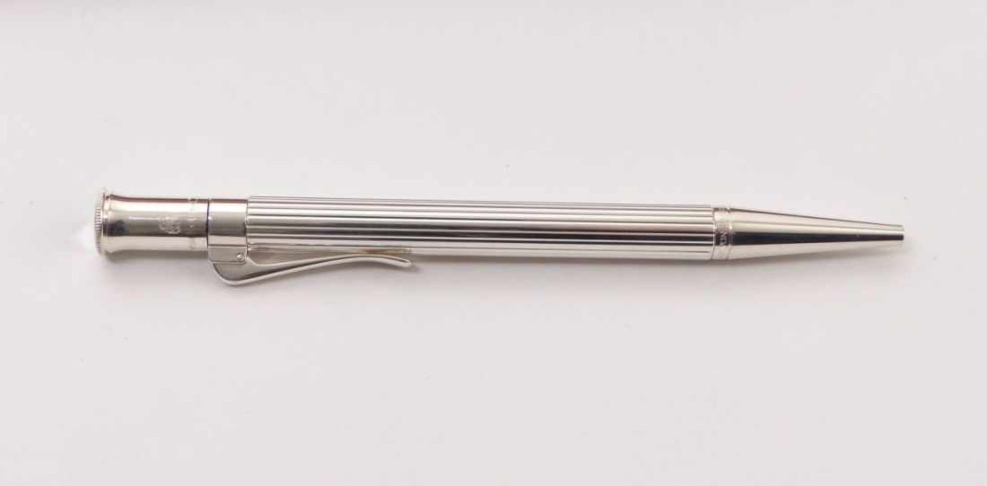 Classic-DrehkugelschreiberGraf von Faber-CastellZylindrische Hülse mit kannelierter Wandung. Metall, - Image 2 of 3