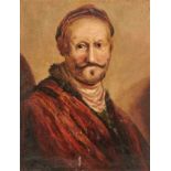 Bildnis des Rembrandt in orientalischer KleidungHolländische Schule des frühen 18. JahrhundertsÖl