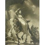 James Ward"The Alpine Traveller"(London 1769-1859 Cheshunt) Reitende Frau im Damensitz vor