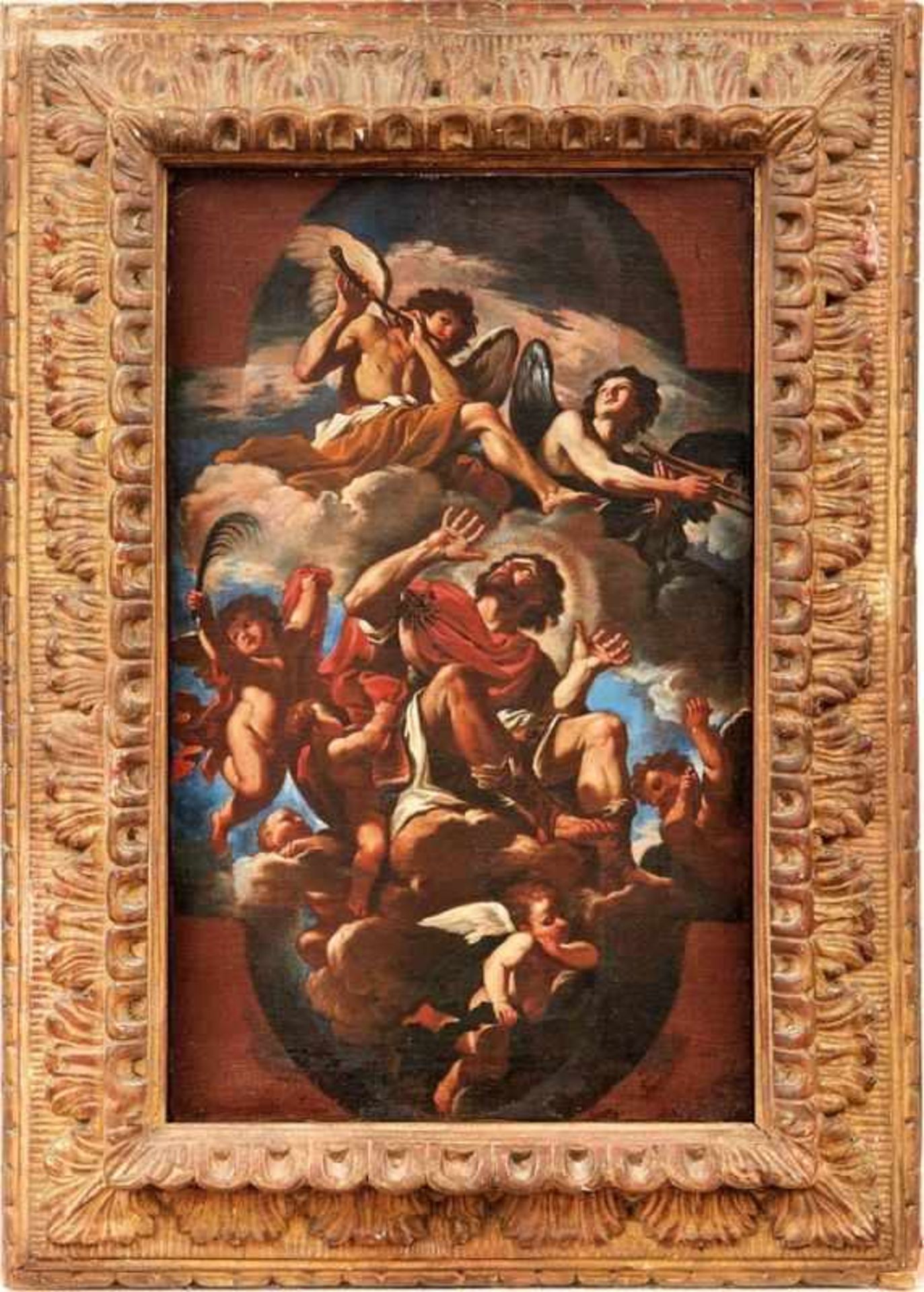 Bolognese school of the 17th/18th centuryThe Apotheosis of Saint Chrysogonus of AquileiaRepetition