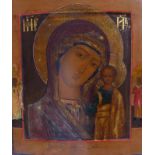 Marian iconRussia, first half of the 19th centuryRepresentation of the Mother of God of Kazan