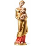 Schaumann, Ruth - ascribedMadonna with child(Hamburg 1899-1975 Munich) Our Lady standing on a