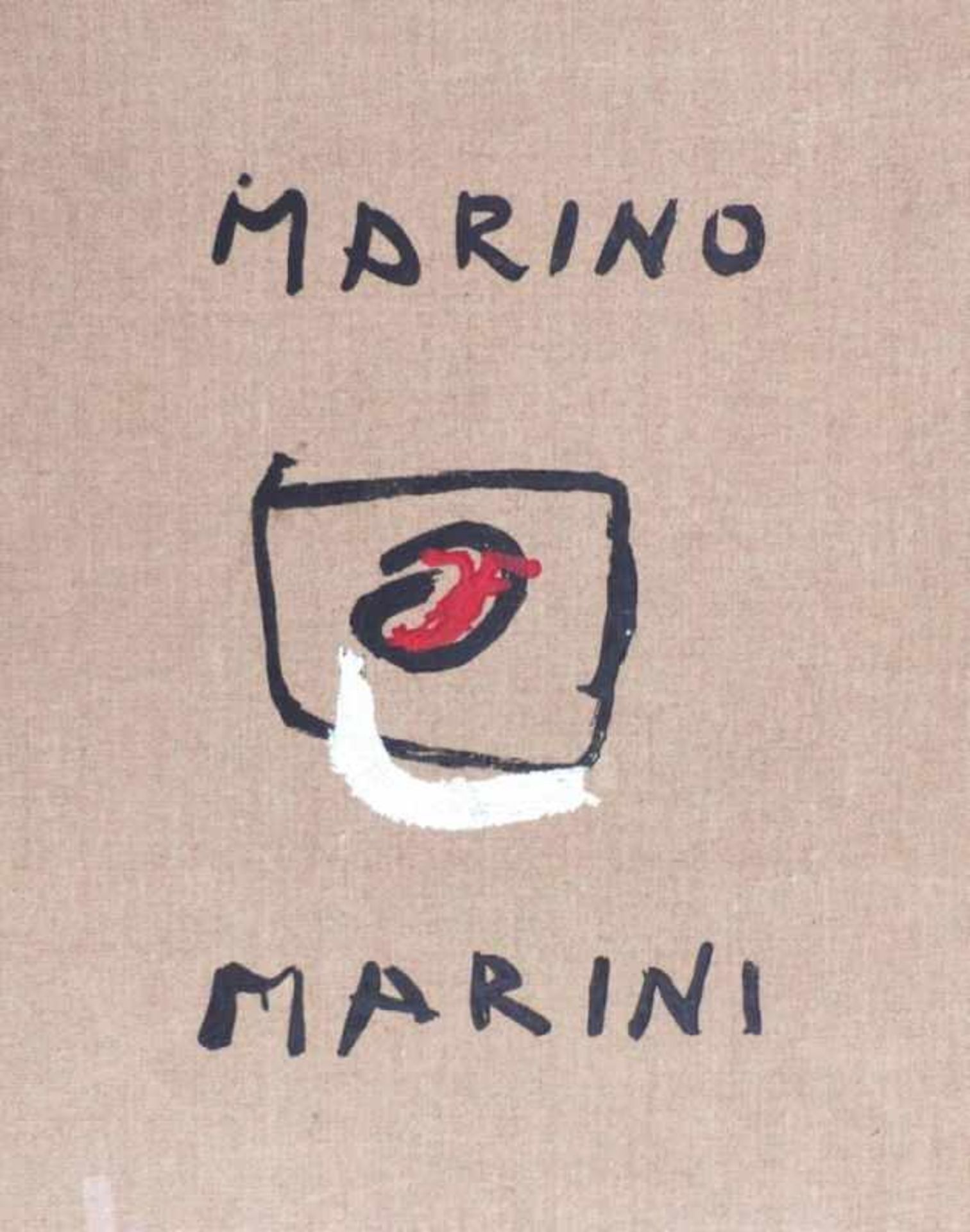 Marini, Marino''Werk Ausgabe''(Pistoia 1901-1981 Viareggio) Original canvas box with 63 (of 65)