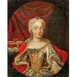 Portrait of an Archduchess of AustriaPortrait painter, beginning of the 18th centuryOil on canvas.