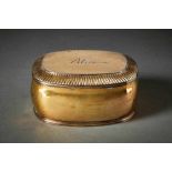 Dutch Empire Box with LidThe Hague, 1815Rectangular shape with rounded edges, flat lid with