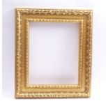 Cassetta frame16th c. styleHardwood, carved and gilded. Clear dimensions 44 x 35 cm; external