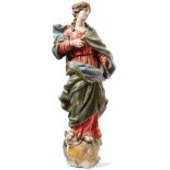 Mary Immaculate ConceptionSouthern Germany, about 1740/50Our Lady standing on a snake-wrapped