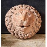 lion's head appliquéItaly, Baroque styleRound shape with a frontal view of the slightly open mouth