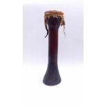 DrumPapua New Guinea, Ramu RiverBiconical, smooth form, eardrum of animal skin, decorated with