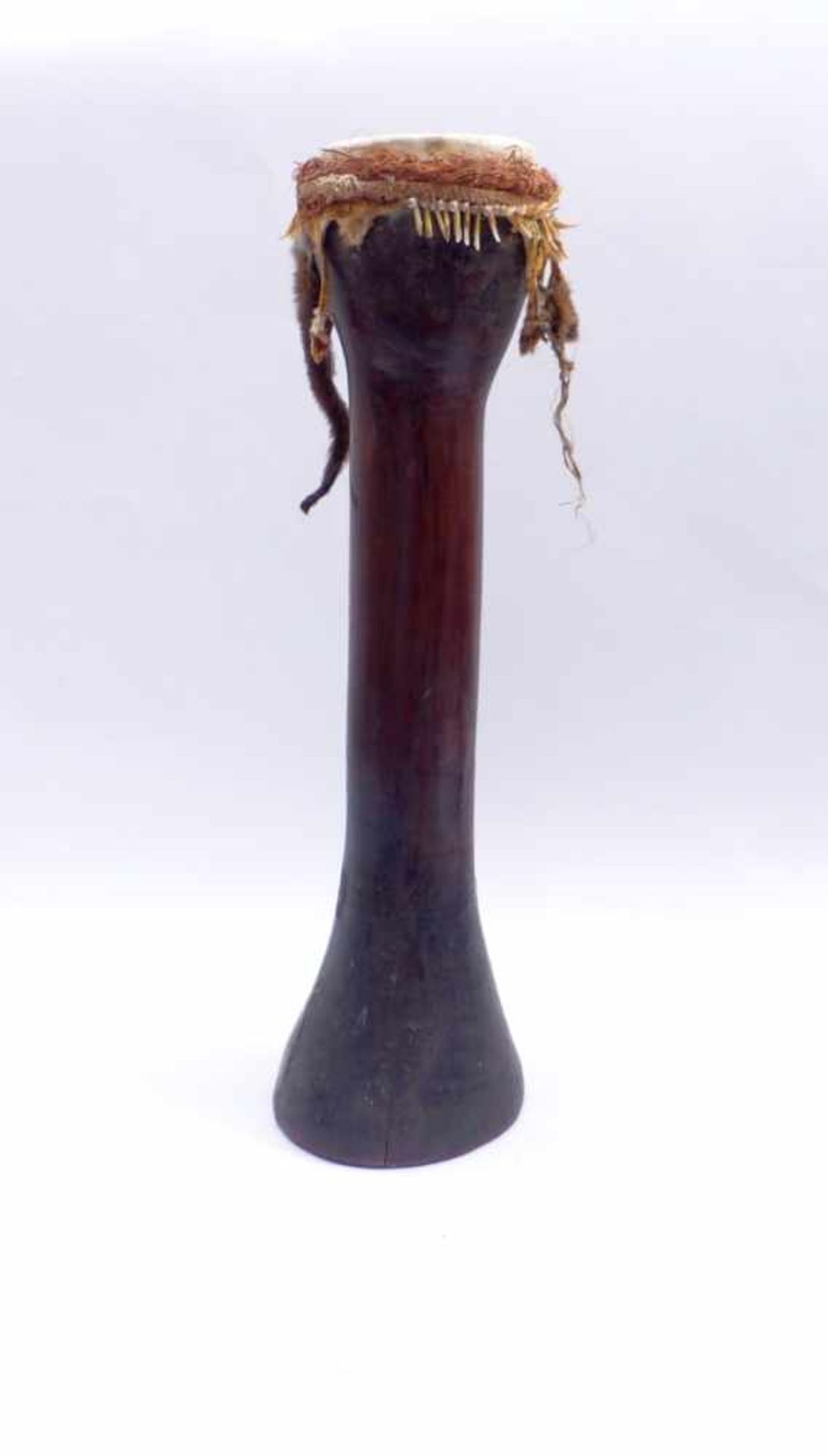 DrumPapua New Guinea, Ramu RiverBiconical, smooth form, eardrum of animal skin, decorated with