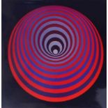 Vasarely, Victor.Oervegn(Pecs 1908-1997 Annet-sur-Marne) Colour offset in high gloss printing