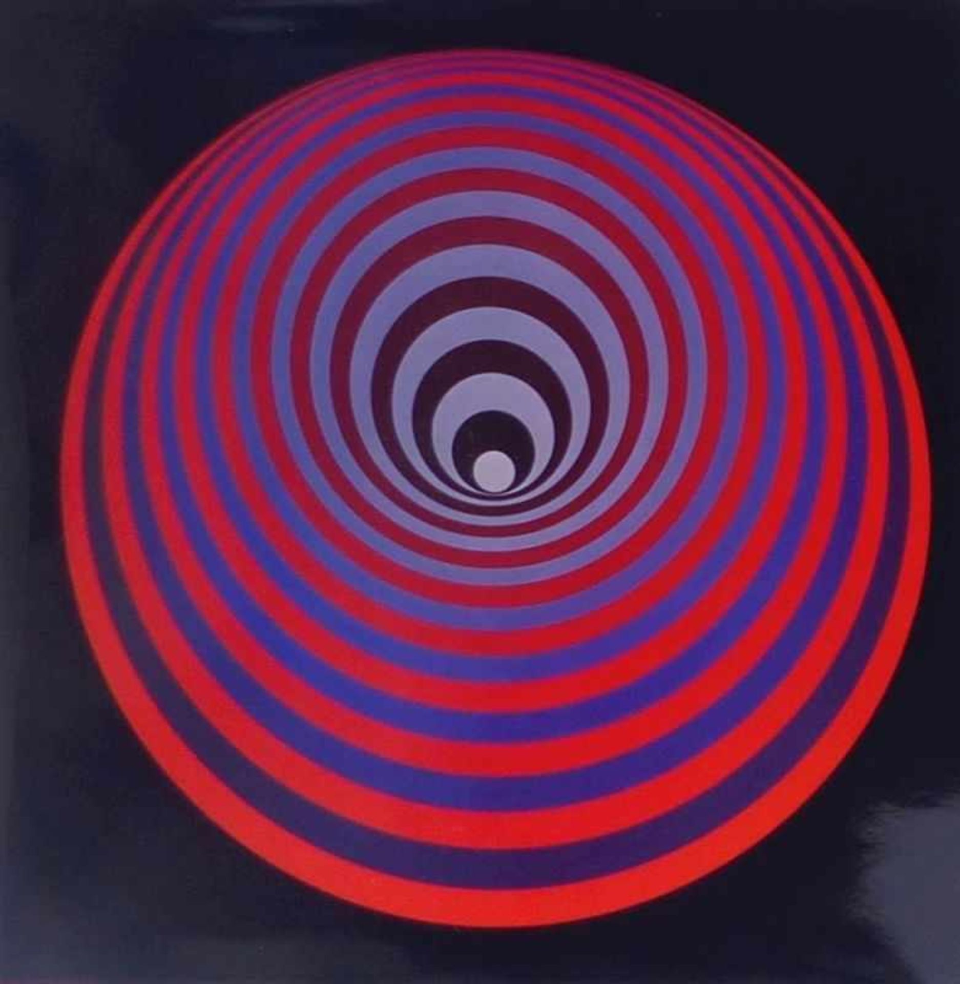 Vasarely, Victor.Oervegn(Pecs 1908-1997 Annet-sur-Marne) Colour offset in high gloss printing