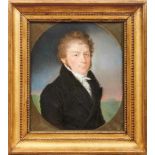 Hirschmann, Johann BaptistBiedermeier portrait of a gentleman(Burgkunstadt 1770-1829, active in