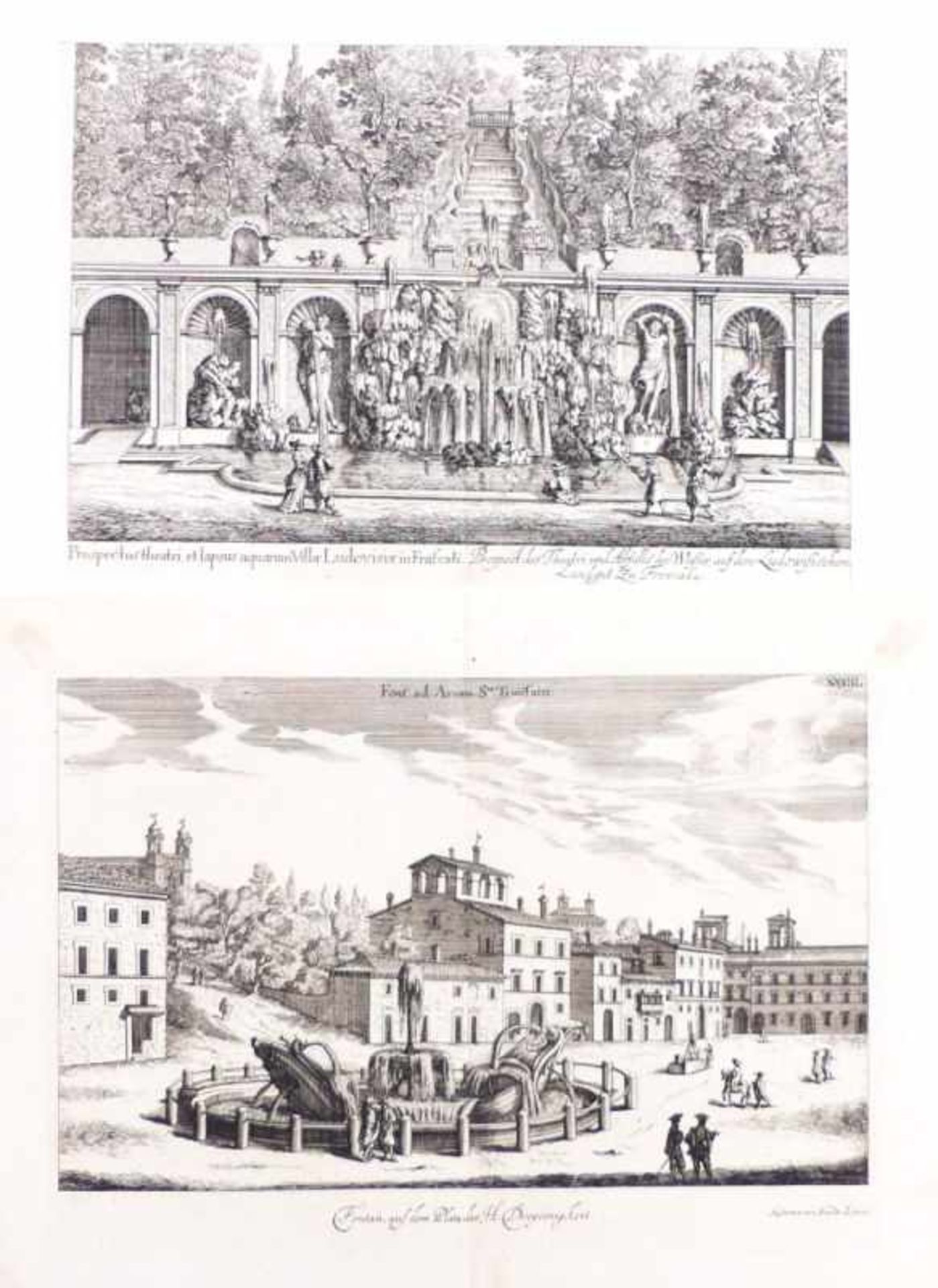 Sandrart, JoachimConvolute of 12 etchings(Frankfurt am Main 1606-1688 Nürnberg) Four sheets from the - Bild 8 aus 8