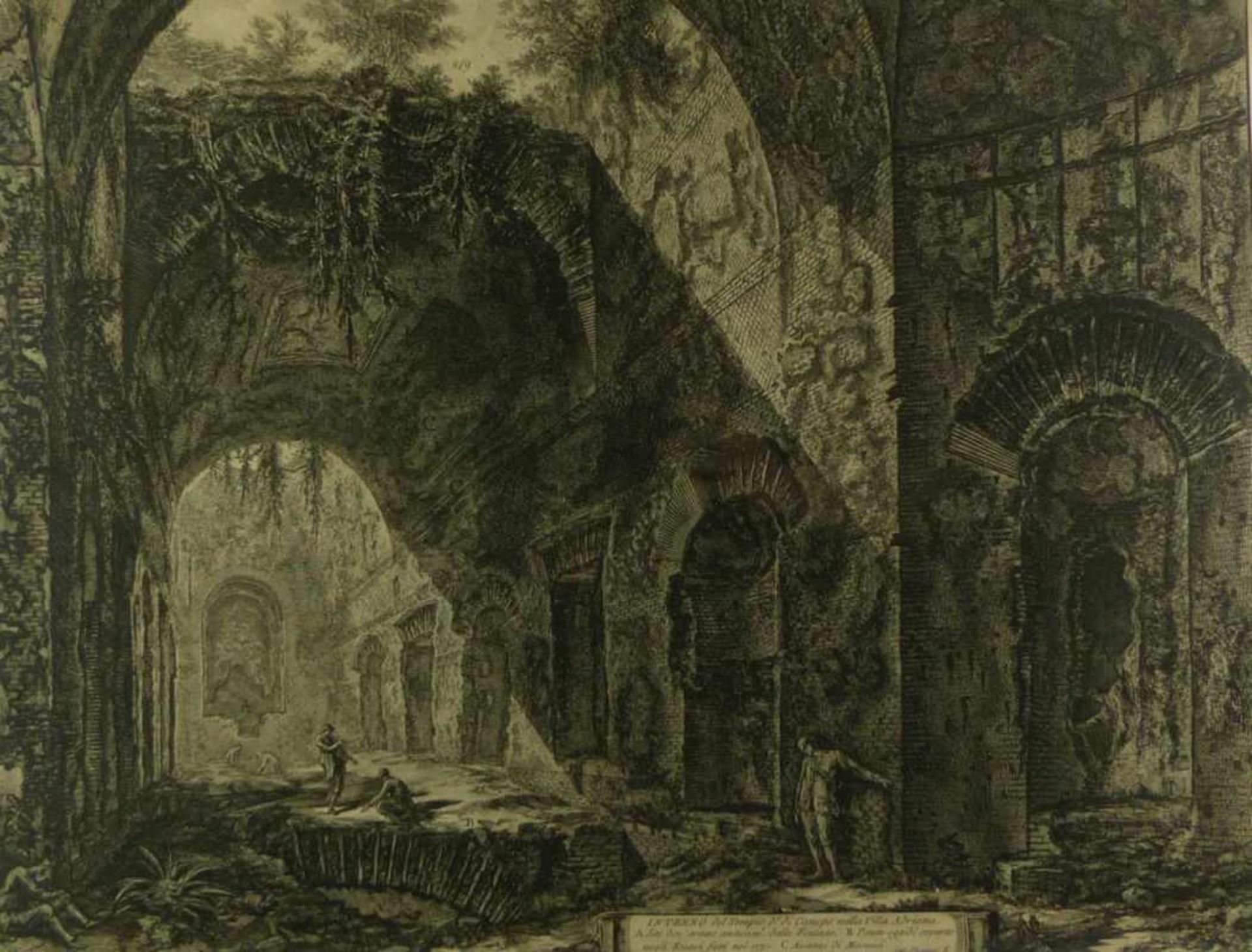 Piranesi, Giovanni-BattistaInterno del Tempio detto di Canopo nella Villa Adriana(Mogliano 1720-