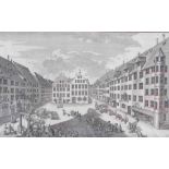 Delsenbach, Johann Adam''Nürnberg - Platz der Heumarckt genannt''(Nuremberg 1687-1765 ibid.)