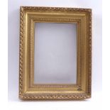 Biedermeier frameGermany or Austria, Mid 19th c.Wood, carved and gilded. Clear dimensions 40 x 28