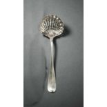 Sugar Sifter SpoonBern, first half of 19th century.Georg Adam Rehfues (master ca. 1807-1858).