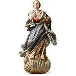 Madonna of the Crescent MoonFirst half of the 18th centuryOur Lady standing on a cloudy base with