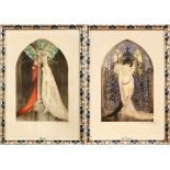 Icart, Louis''La Tosca'' and ''Faust''(Toulouse 1888-1950 Paris) Two aquatint etchings, c. 1928,