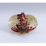 BowlErnest Baptiste Leveillé, Paris - around 1890Stand with six small feet, bowl with wide rim