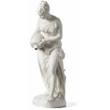 Water NymphItaly, probably Milan, 19th centuryYoung woman standing on a round pedestal in a long