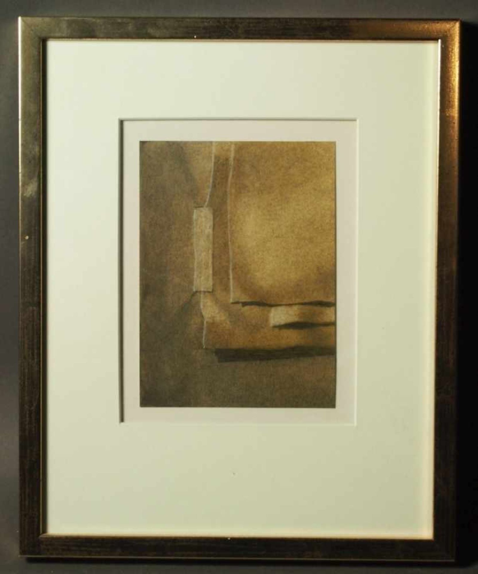 Unknown artist2nd half of the 20th centuryPencil and watercolor. 16.6 x 11.5 cm; framed under - Image 2 of 2