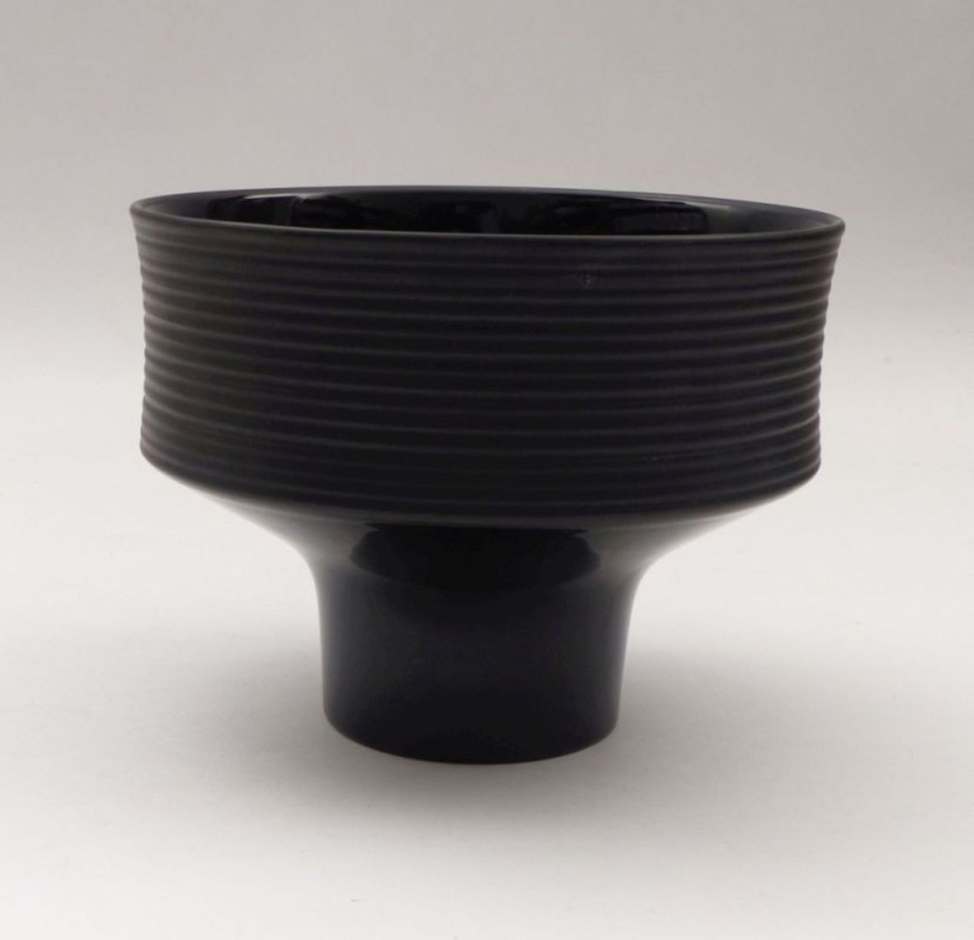 Wirkkala, Tapio''Porcelaine noire''- bowl(Hanko 1915-1985 Helsinki) For Rosenthal, studio line,