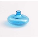 Small vase ''Monofiore''Venini, MuranoTransparent blue glass. Signed ''venini italia'' and ''a.s.