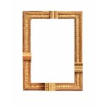 Classicist frameEnd 18th c.Coniferous wood, carved and gilded. Clear dimensions 46 x 31.5 cm;