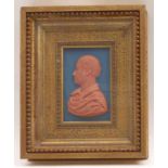 Hettler, CarlWax portrait relief(1818-1844 tätig) Termed. H. 11 cm, in original frame. - Provenance: