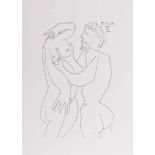 Picasso, PabloLe Gout de Bonheur(Malaga 1881-1973 Mougins) Lithography on Arches handmade paper.