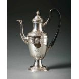 Courtly coffee potAugsburg, 1791-93Christian Gottlieb II Schu(h)mann (Master 1784-1825). Oval