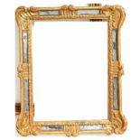 zurückgezogen / withdrawn---Rococo frame2nd half 18th c.The visible strip with stylized leaf tips,