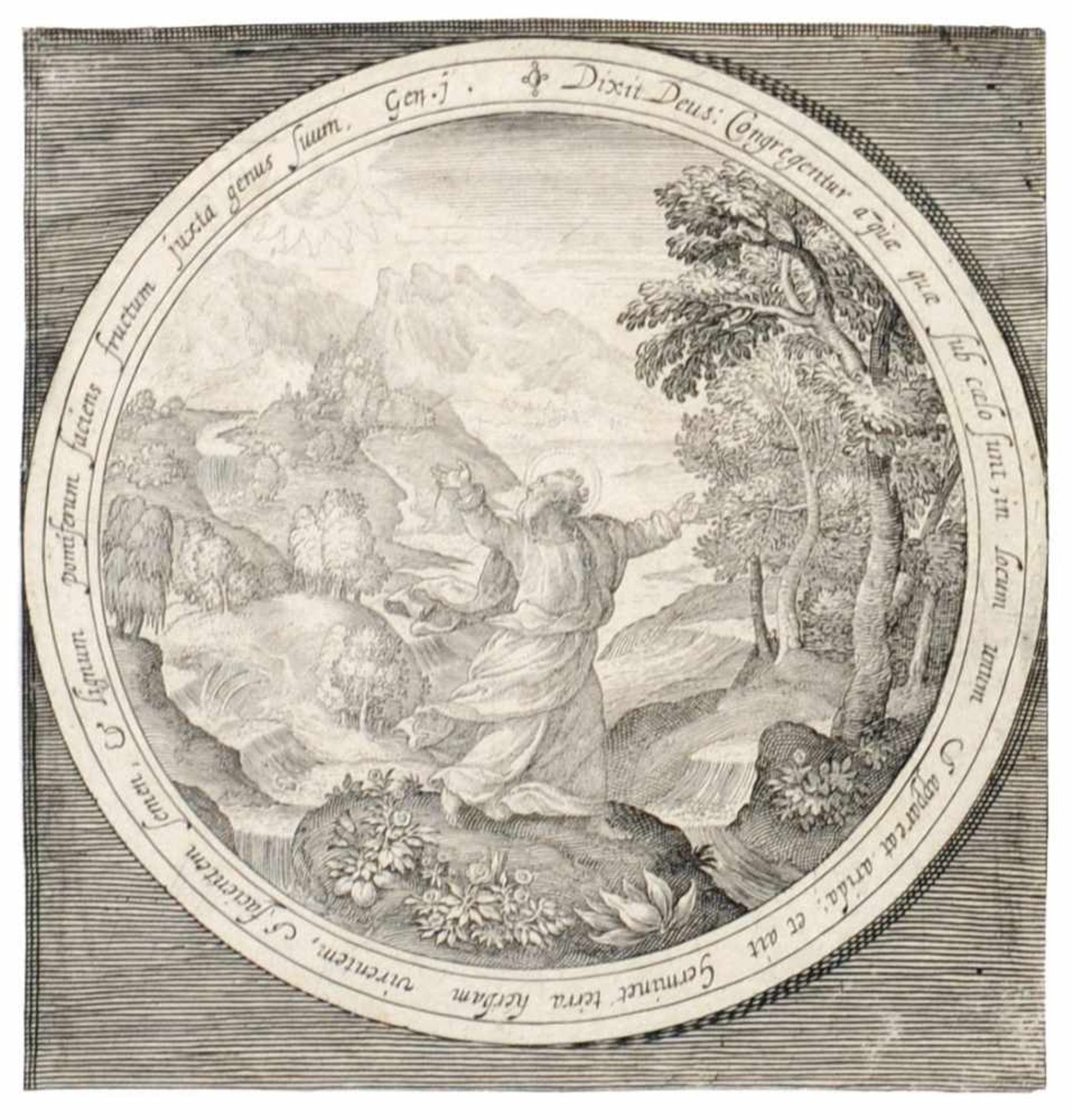 Nicolaes de Bruyn, Schöpfungsgeschichte nach dem 1. Buch Mose. 1. H. 17. Jh.Nicolaes de Bruyn 1571 - Bild 3 aus 8