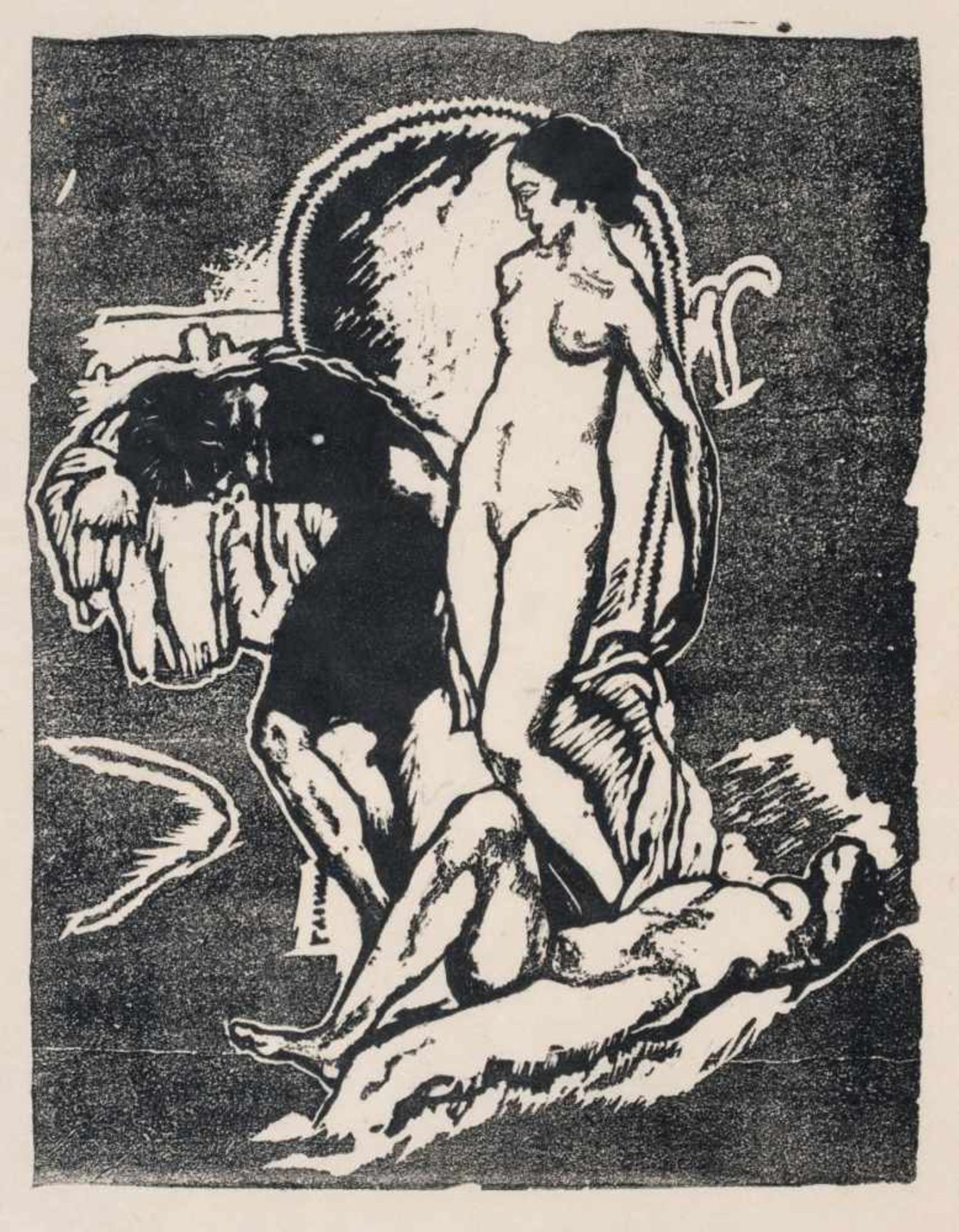 Erich Gruner (teilweise zugeschr.), Fünf Druckgrafiken. 1913/1916/1920/Ohne Jahr.Erich Gruner 1881