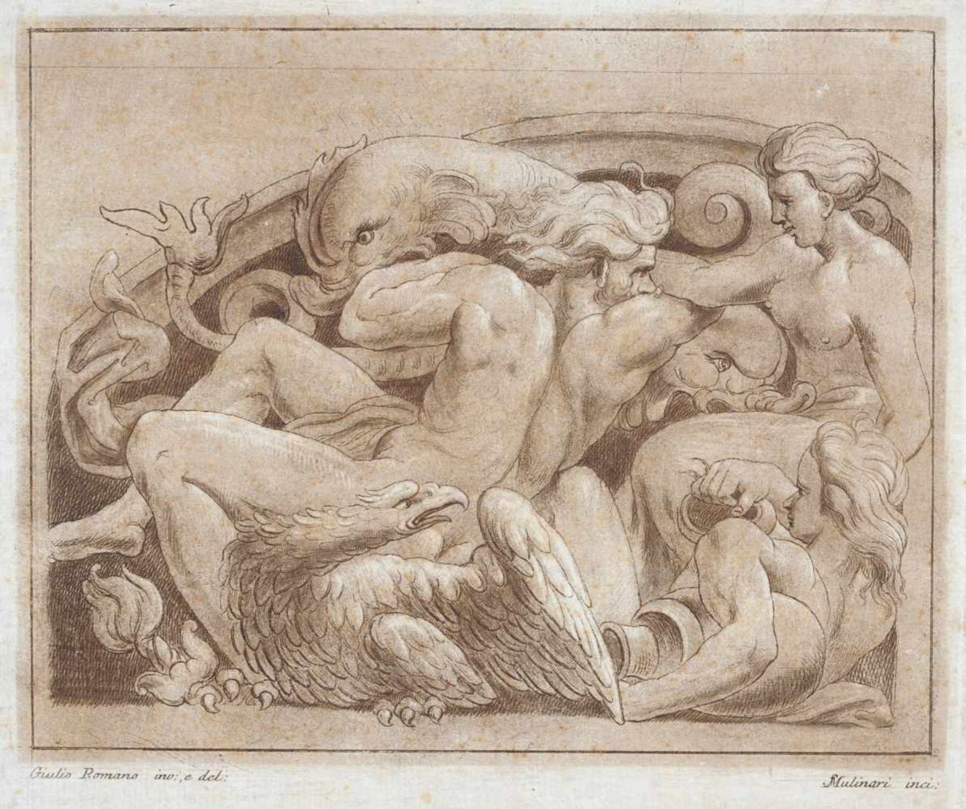 Stefano Mulinari, Jupiter und Aigina. 1774.Stefano Mulinari um 1741 Florenz  um 1790