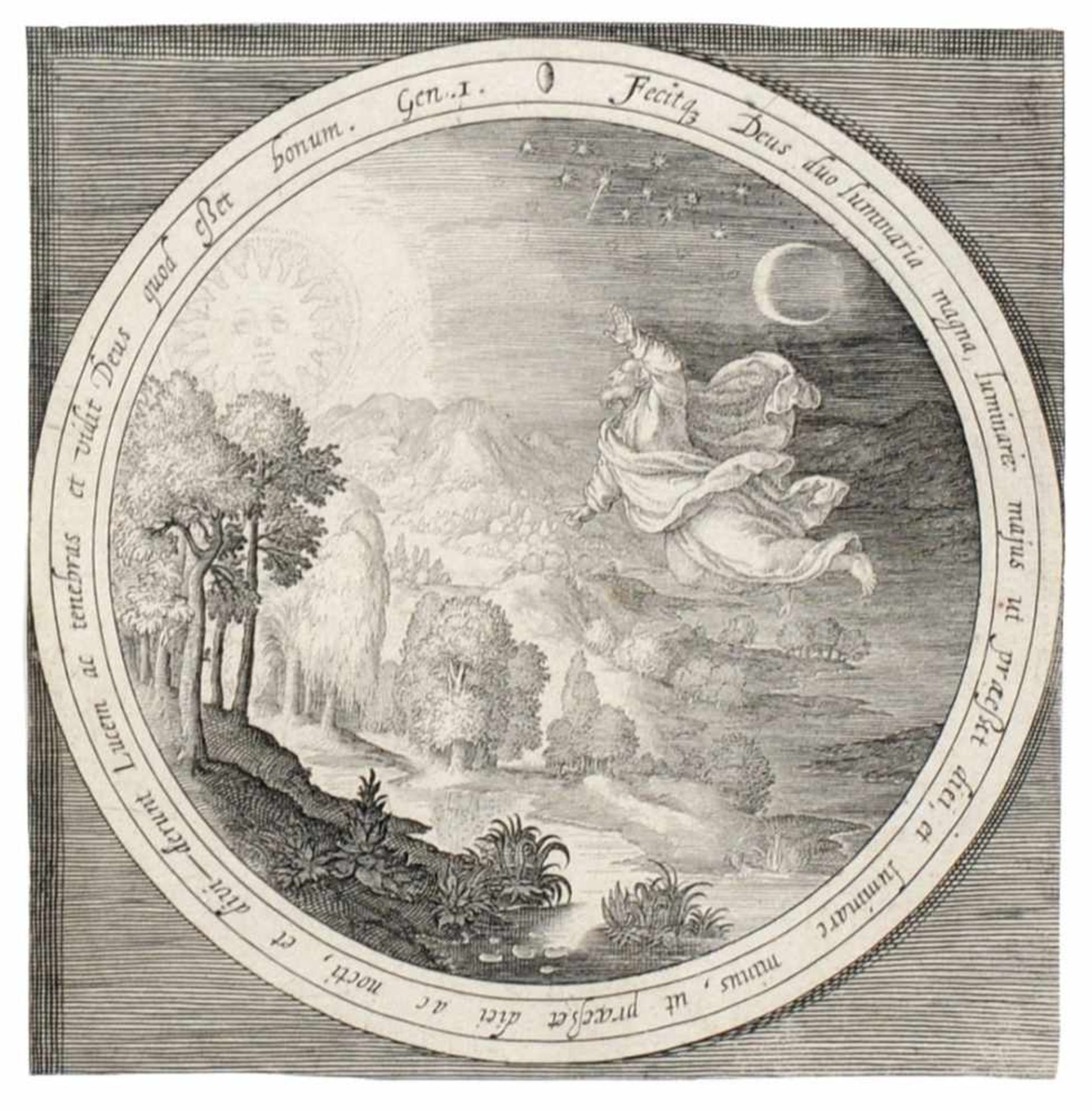 Nicolaes de Bruyn, Schöpfungsgeschichte nach dem 1. Buch Mose. 1. H. 17. Jh.Nicolaes de Bruyn 1571 - Bild 4 aus 8