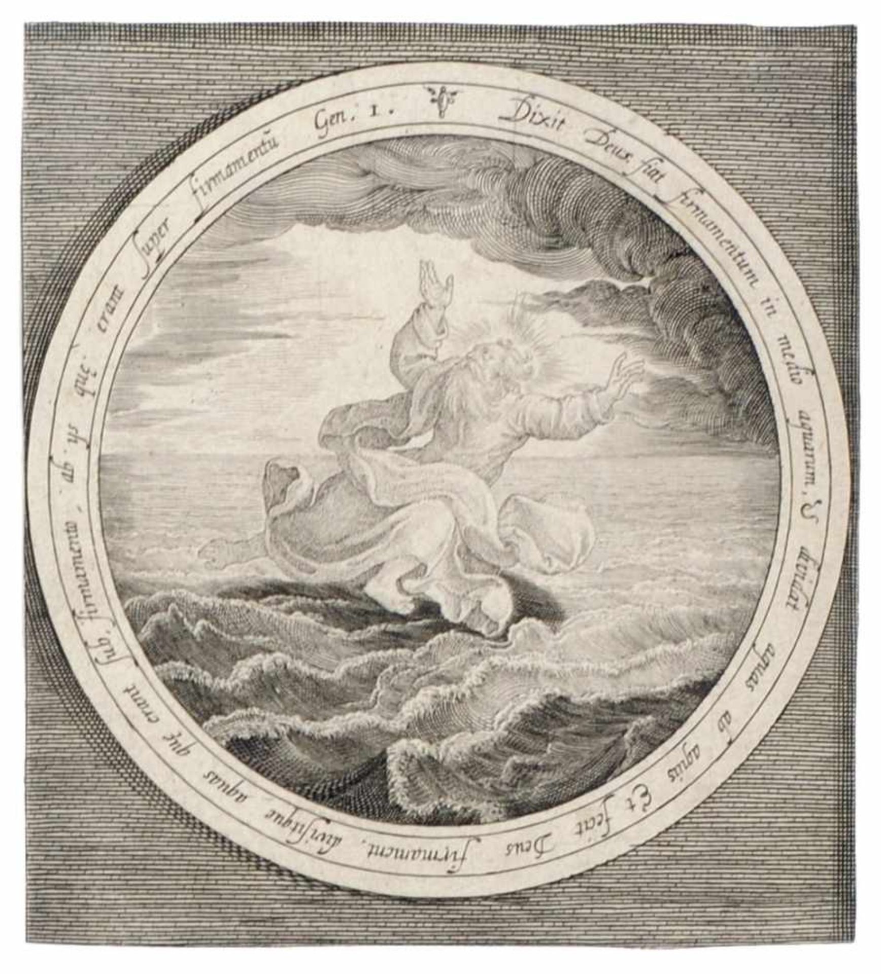 Nicolaes de Bruyn, Schöpfungsgeschichte nach dem 1. Buch Mose. 1. H. 17. Jh.Nicolaes de Bruyn 1571 - Bild 2 aus 8