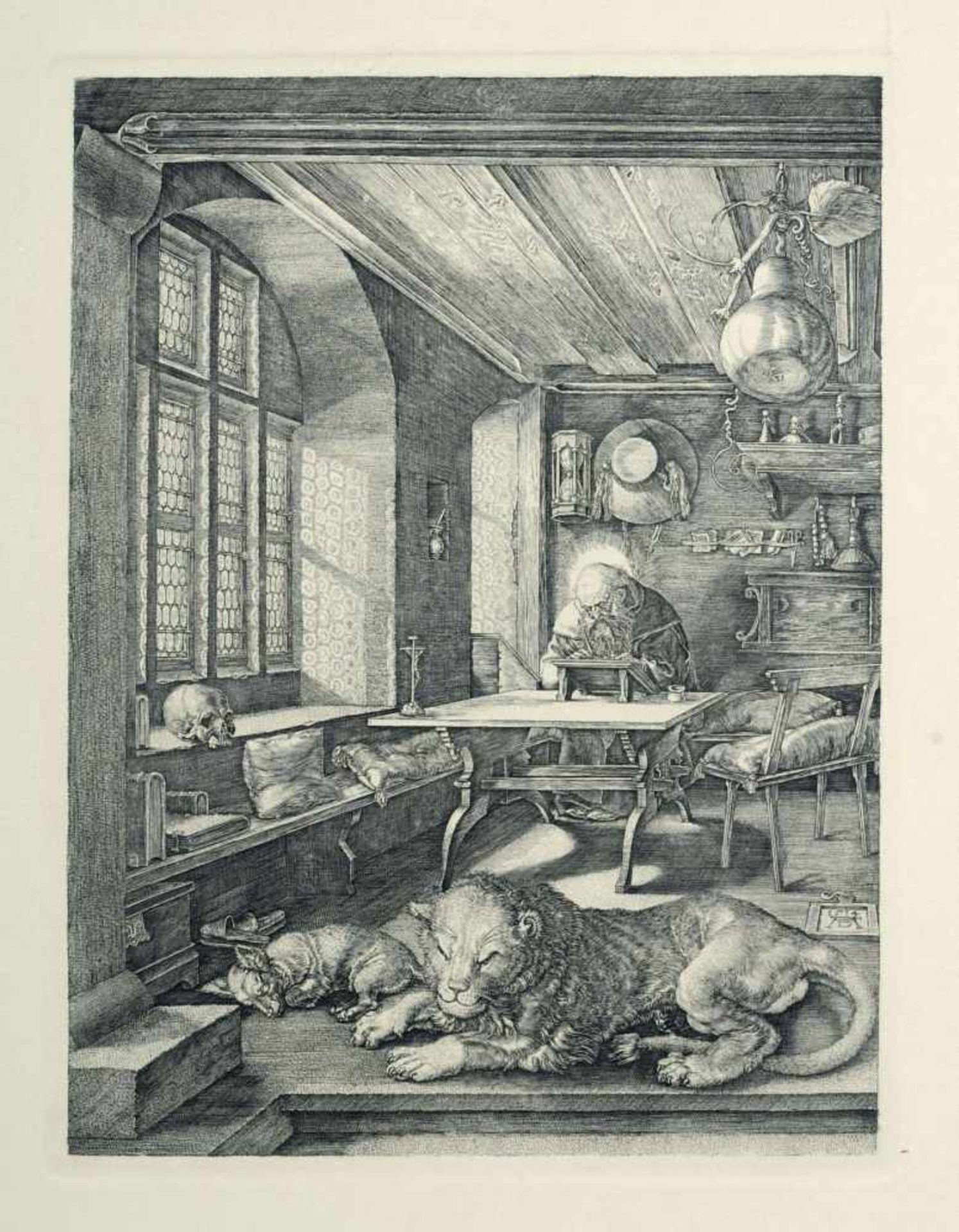 Albrecht Dürer "Der heilige Hieronymus im Gehäus" / "Ritter, Tod und Teufel" / "Die Melancholie" /