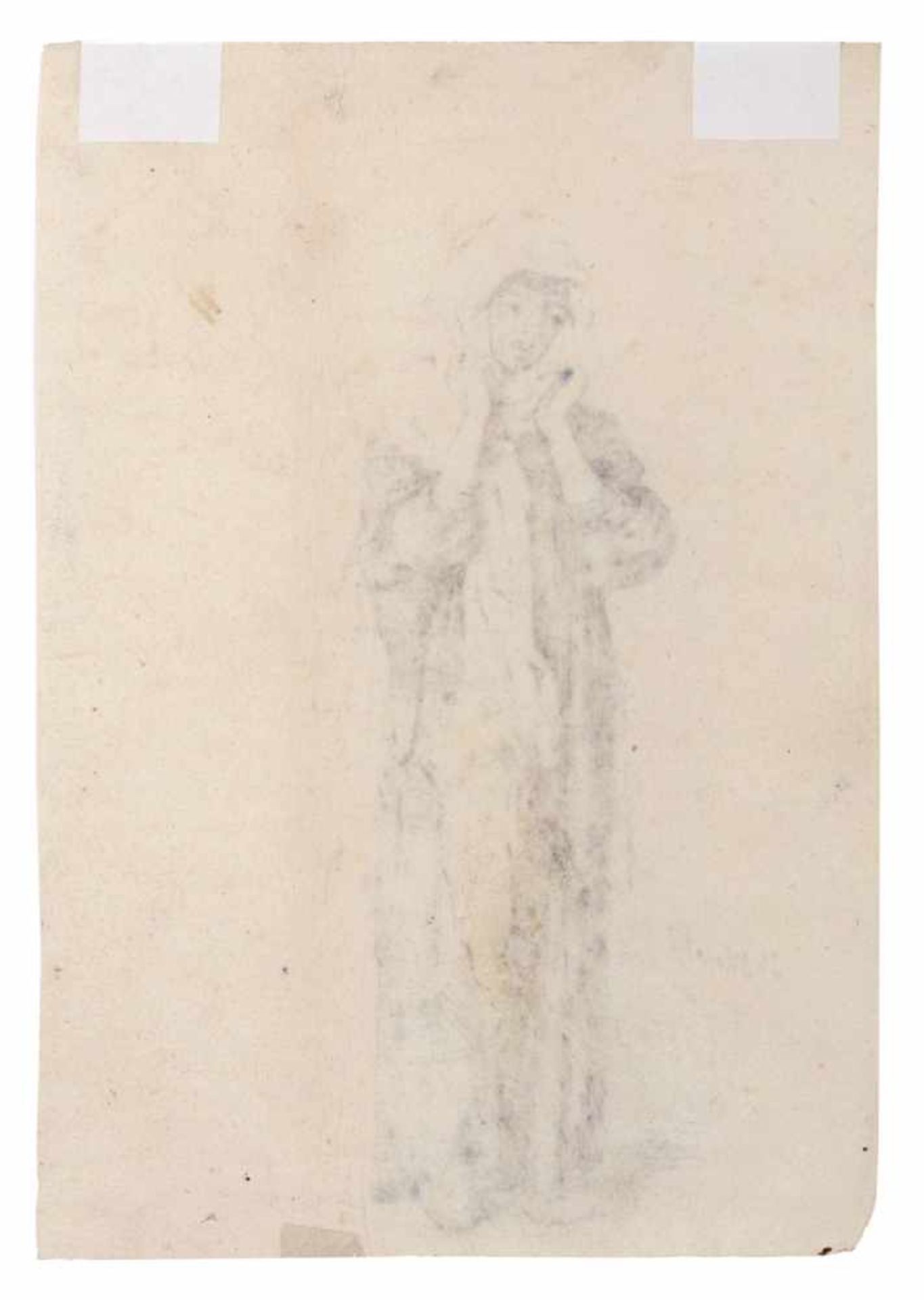 Domenico Morelli, Arabische Figur. 2. H. 19. Jh.Domenico Morelli 1826 Neapel  1901 - Image 2 of 3
