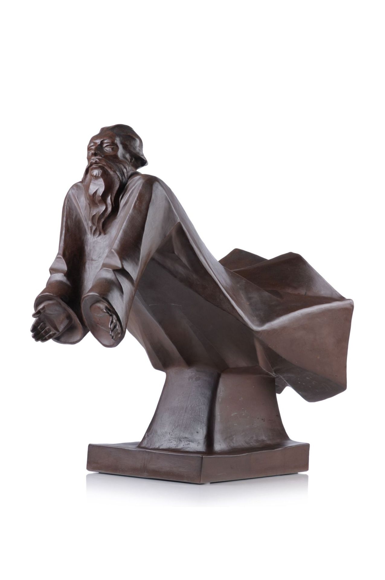 "Schwebender Gottvater". Ernst Barlach für Meissen. Um 1959.Ernst Barlach 1870 Wedel  1938