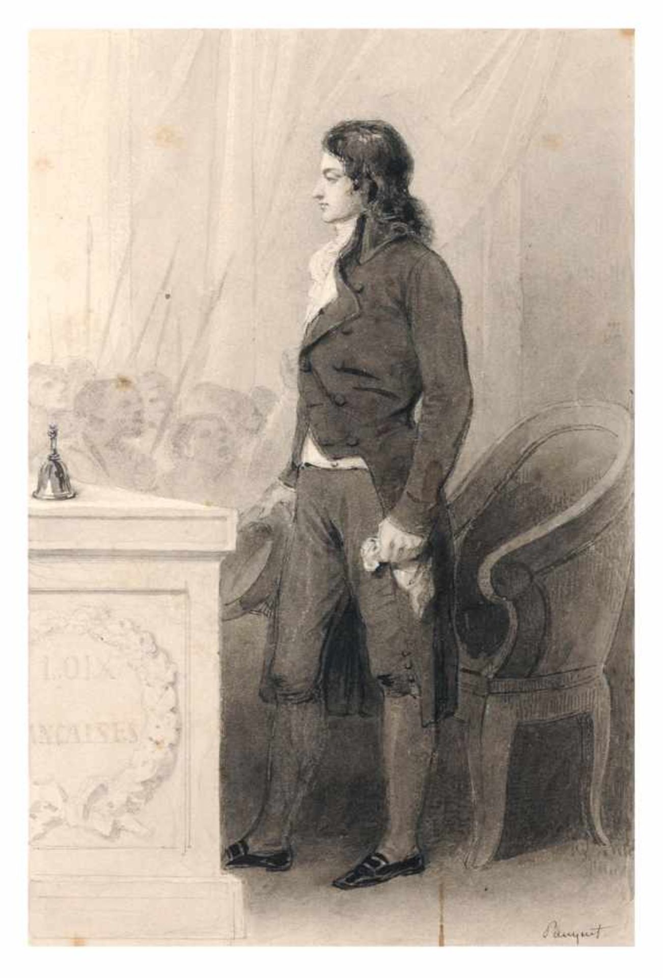 Louis Vincent Fouquet (zugeschr.) "François-Antoine de Boissy dAnglas". Um 1850.Louis Vincent