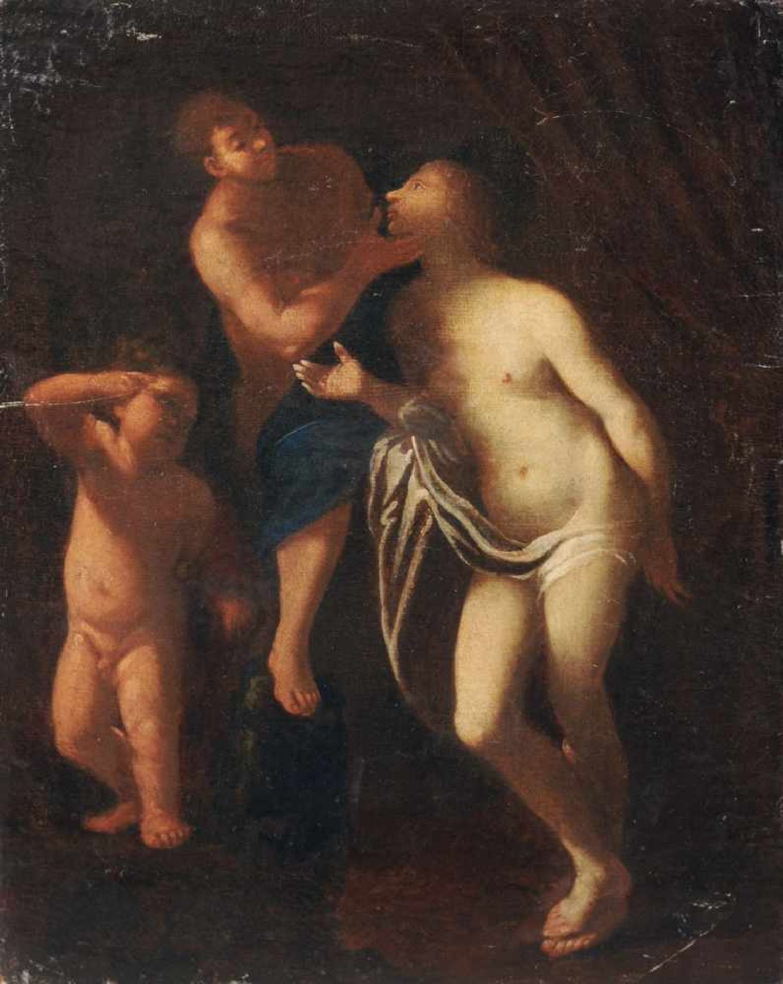 Französische Schule, Venus, Mars und Amor. 17th cent.<