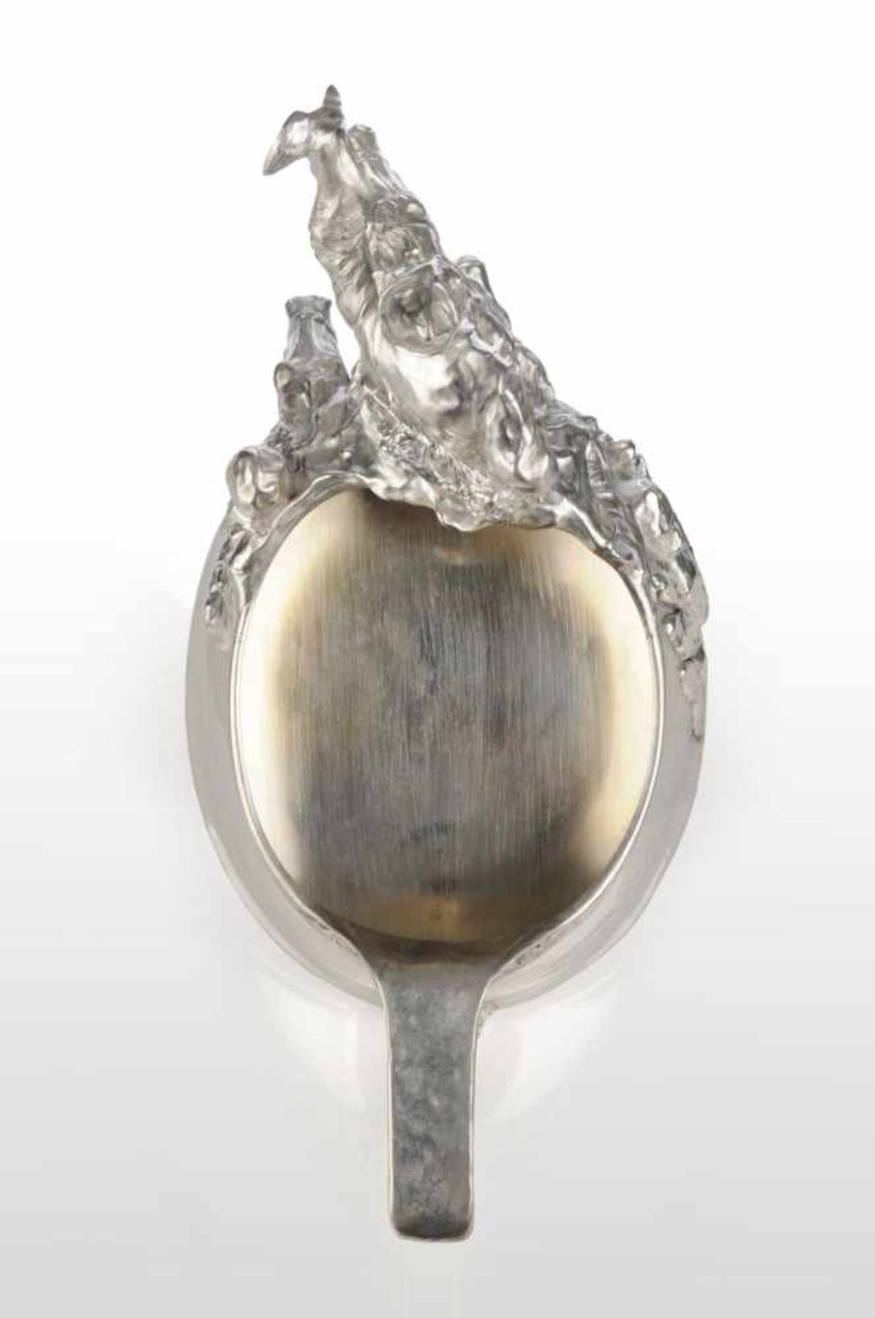 Highly Important Monumental Silver Kovsh. Fabergé, Moscow. Around 1913.< - Image 10 of 20